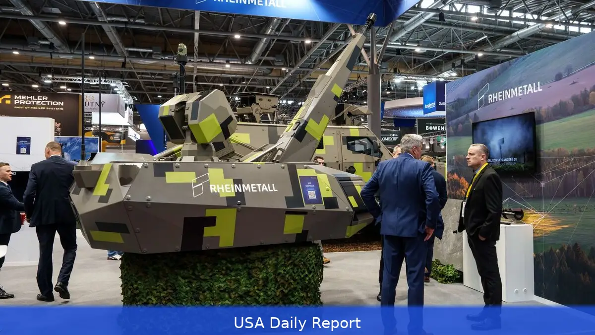 Defense Stocks Slide as Ukraine Peace Hopes Lift Builders