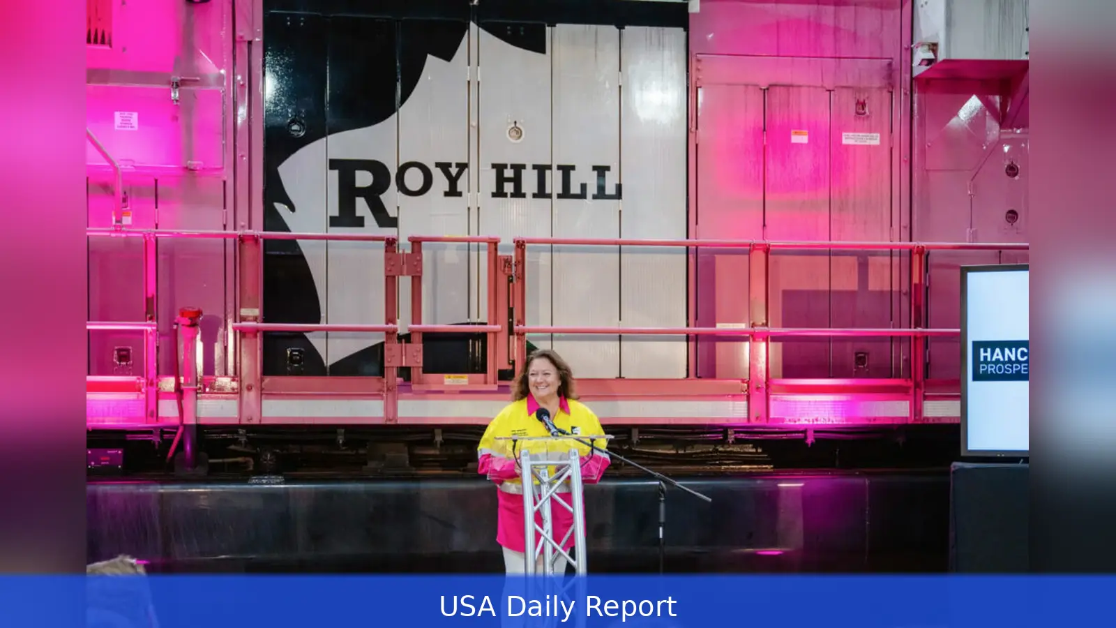 Gina Rinehart Must Share Mining Fortunes