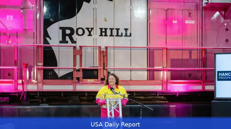 Gina Rinehart Must Share Mining Fortunes