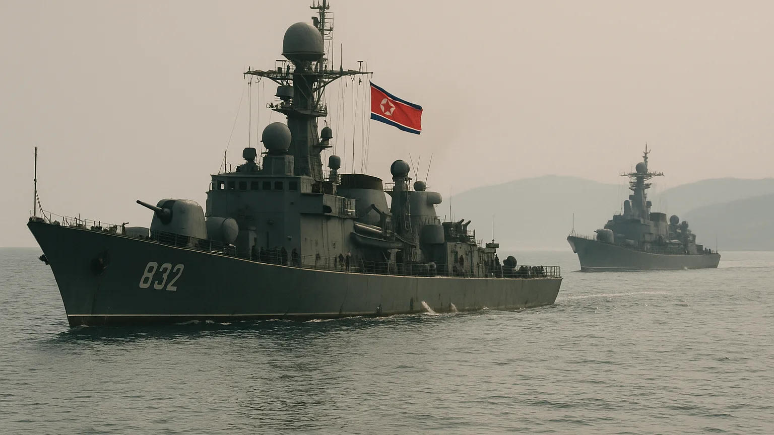North Korea adds 2nd destroyer amid military drills