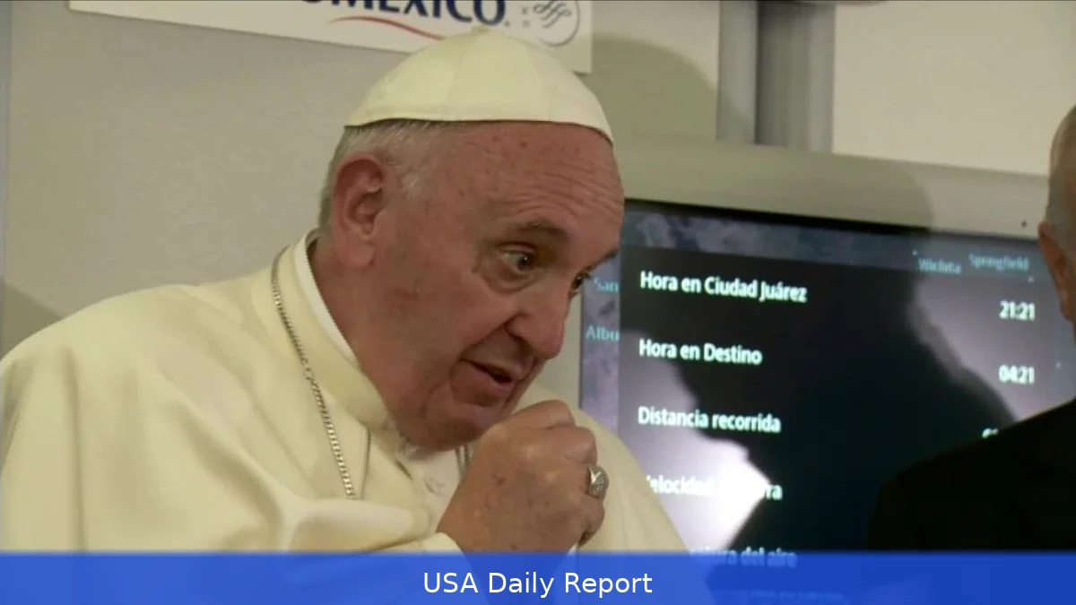 Pope Francis says he has 'no fear' of Trump after scathing presidential post