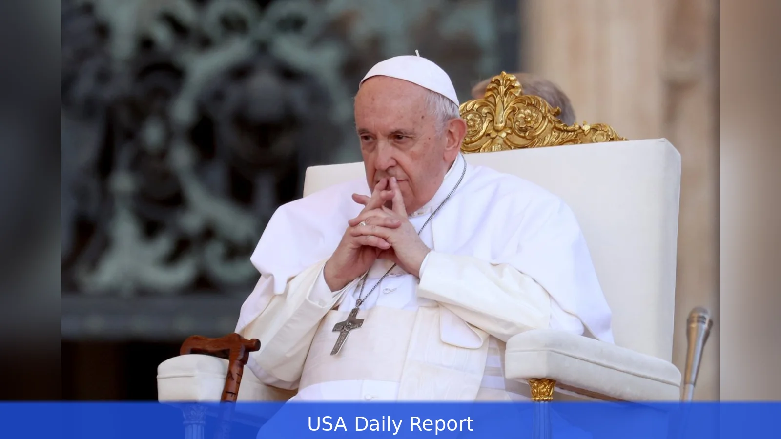 Pope Slams 'Tyrants' Who Pour Billions into War